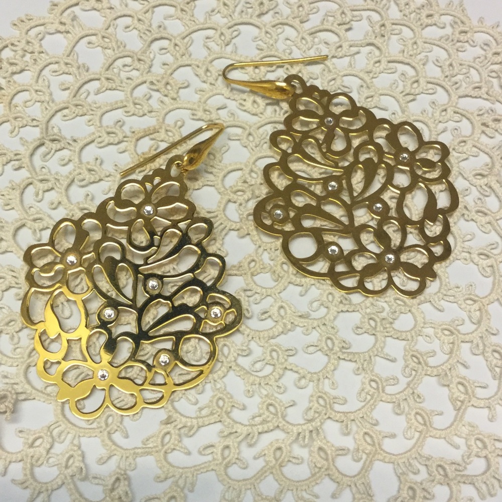 🌸NWOT! Italian Bronze Earrings